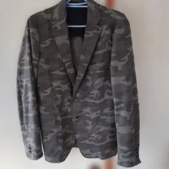 迷彩柄 _シングルブレスト_ジャケット