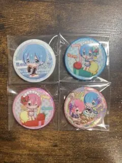 Re:ゼロ 76mm缶バッジ レム＆ラム キャミソール ver. - メルカリ