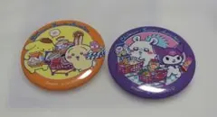 ちいかわサンリオコラボ 缶バッジ