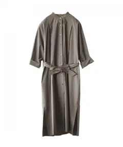 【新品未使用】ヤマダヤ　MICA&DEAL シャツワンピース 七分袖