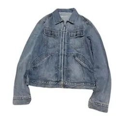 SALE！Gap ギャップフルジップデニムジャケットライトブルーGジャン