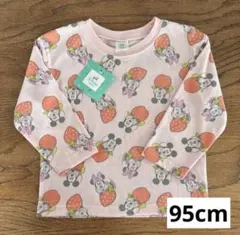 ディズニー　Disney　ミッキー　ミニー　トップス　長袖　ロンT　95cm