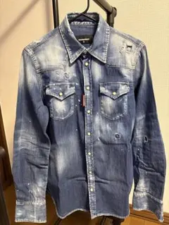 DSQUARED2 ディースクエアード2 デニムシャツ　XSサイズ
