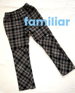 familiar vintage ファミリア　チェック長ズボン