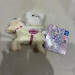 サンリオ しゅがふわ　かる〜せるちいさなペアぬいぐるみ　はなまるおばけ