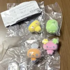ガチャガチャ たまごっちカプセルフロッキーズ　4種　セミコンプリート
