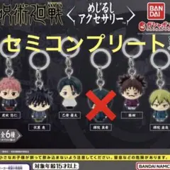 呪術廻戦めじるしアクセサリー　セミコンプリート　5種セット