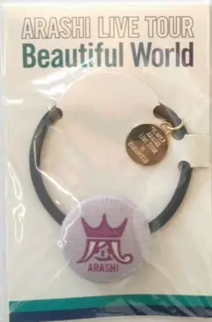 嵐　 Beautiful World ヘアアクセサリー紫