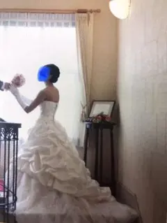 週末値下げ！　ウェディングドレス　　9〜11号　おまけ付けます