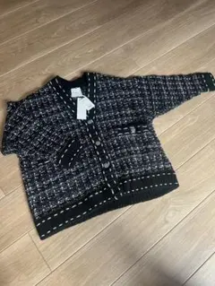 FRAMeWORK フレームワーク TWEED ツイードニットカーディガン - メルカリ