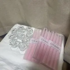 ウェルカムスペース　キャンドル12個　ホルダー9個