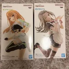 学園アイドルマスター 篠澤広 紫雲清夏フィギュア 2種セット