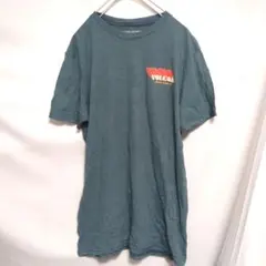 ボルコム プリントTシャツ クルーネック 半袖 ロゴ M 紺青 ユニセックスのサムネイル