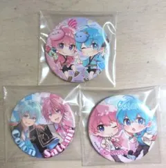 【新品・未使用】さとみくん　ころんくん　缶バッジ