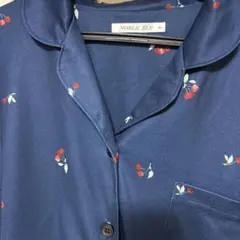 NOBLE ELE ネイビー花柄パジャマセット 36