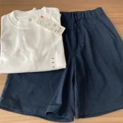 UNIQLO Ｔシャツ&ハーフパンツ　130