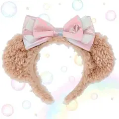 【数時間のみ着用•美品】ダッフィー＆フレンズ20周年カチューシャ