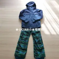 BURTON バートン スノーボードウェア 上下セット サイズ140 ジュニア