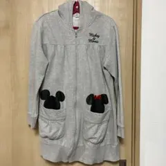 Mickey & Minnie フード付きパーカー