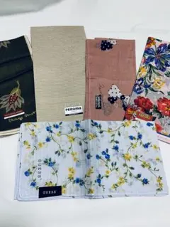 未使用　ハンカチセット5枚組