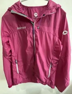 美品★Marmot ピンク マウンテンパーカー　Ｌ