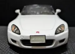 エブロEBBROホンダS2000 1/24プレミアムコレクション白ホワイト中古品