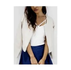 RESEXXY ノーカラージャケット