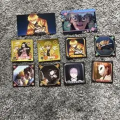 鬼滅の刃カード 9枚セット、3Dカード1枚
