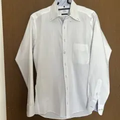 【中古服】ORIHICA 長袖ワイシャツ ホワイト　M39-84クリーニング済のサムネイル