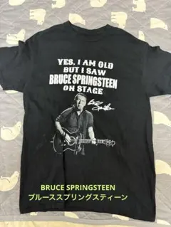 BRUCE SPRINGSTEEN Tシャツ 黒ブルーススプリングスティーン