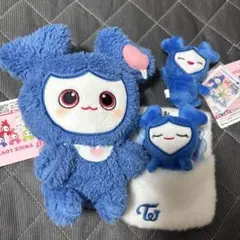 TWICE LOVELYS GIGO限定 ぬいぐるみ 3種セット ツウィ