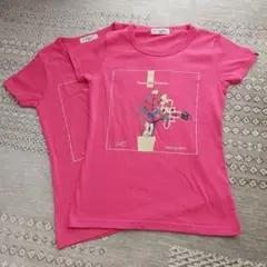 マックハウス　キッズ　Tシャツ　140　２枚セット　ピンク　ユニクロ