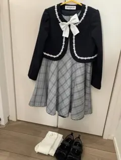 【値下げ】入学式 卒園式 フォーマル ワンピース 3点セット