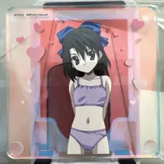 SchoolDays 20周年記念 オーロラアクリルコースター 清浦刹那 水着姿