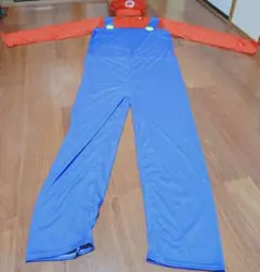 XL　スーパーマリオ　マリオ風コスプレ　コスプレ　ハロウィンコスプレ　子供衣装