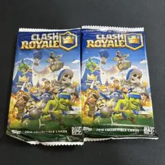 Topps Clash Royale 2018 未開封パック 2個セット