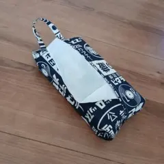 ハンドメイド レトロデザイン ティッシュケース 吊り下げ可能