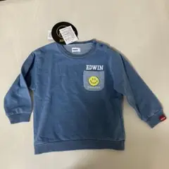 EDWIN スミリー顔ポケット トレーナー 95