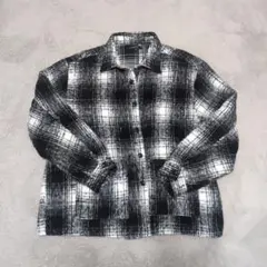 オーバーサイズ シャギーCPOシャツジャケットす