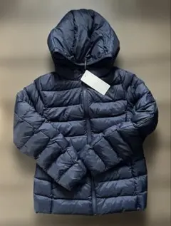 新品　ユニクロ　ライトウォームパデット　パーカー　140