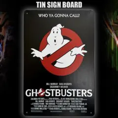 ゴーストバスターズ ブリキ看板 20cm×30cm Ghostbusters