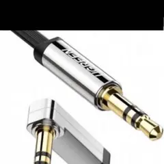 在庫のみ‼️ オーディオケーブル aux ケーブル 片側L字 ステレオミニプラグ