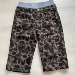 迷彩柄ハーフパンツ 120㎝