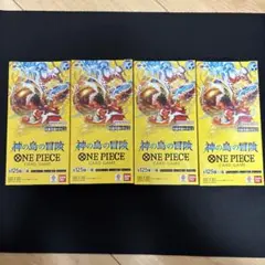 ONE PIECE 神の島の冒険 未開封 テープ付き 3BOX OP15 - メルカリ