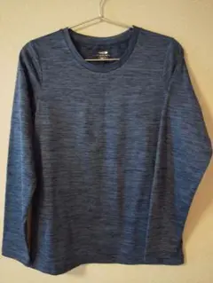 TIGORA 長袖Tシャツ　M　ネイビー　ダークブルー