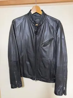 United Arrows シングルライダース 革ジャン 羊皮