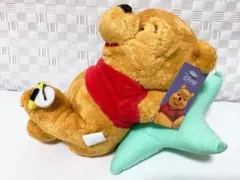 平成レトロ❤︎DiSNEY❤︎ 非売品 未使用 くまのプーさん ぬいぐるみ タグ付き