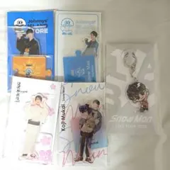 向井康二 アクスタ4点、すのチルアクキーセット