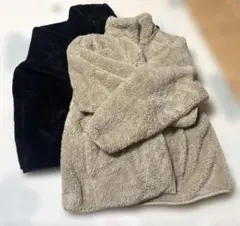 けろよん様専用　ユニクロ　ファーリーフリースフルジップジャケット　2枚