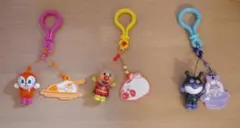 アンパンマンミュージアム限定 ネームプレート付きキーホルダー 3個セット